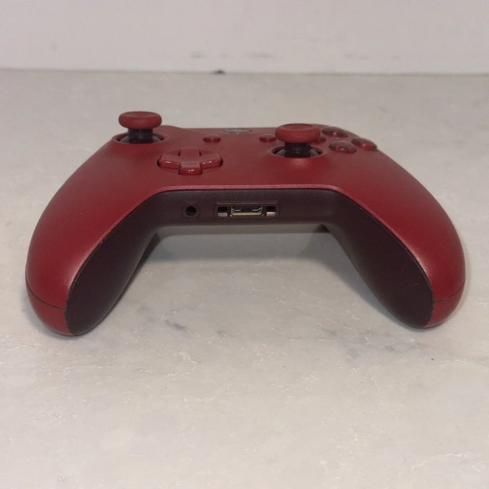 Xbox One Red Wireless Controller FOR PARTS/REPAIR As-Is